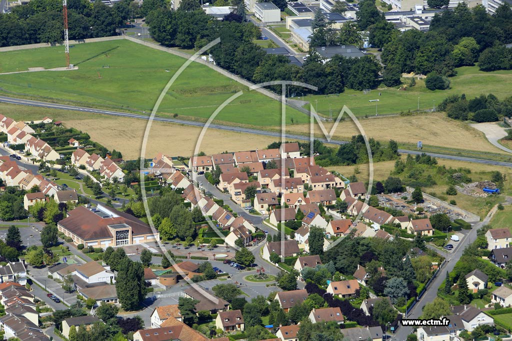 Photo arienne de Ollainville (le Clos des Bruyres)