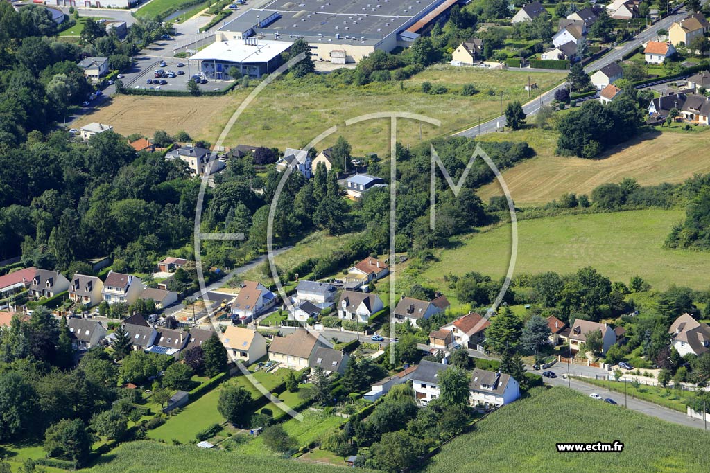 Photo arienne de Ollainville (Maison du Bel-Air)