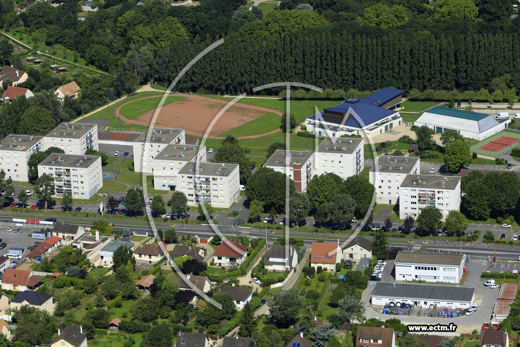 Photo arienne de Saint-Germain-ls-Arpajon