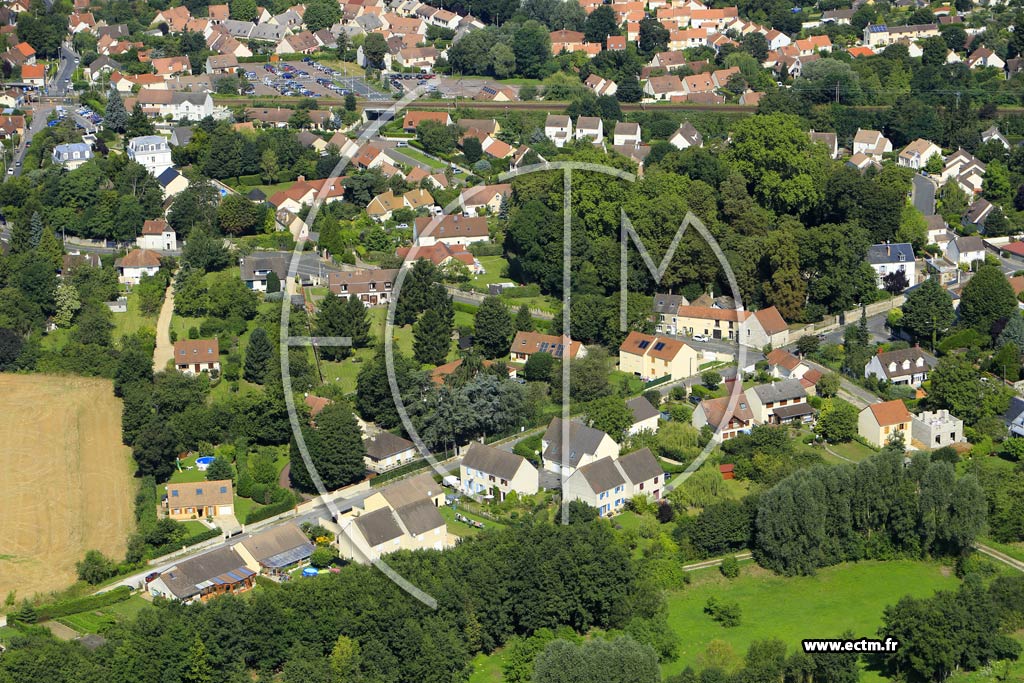 Photo arienne de Saint-Germain-ls-Arpajon (la Bretonnire)