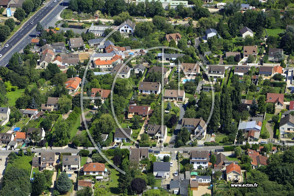 Photo arienne de Saint-Germain-ls-Arpajon (la Grande Folie)