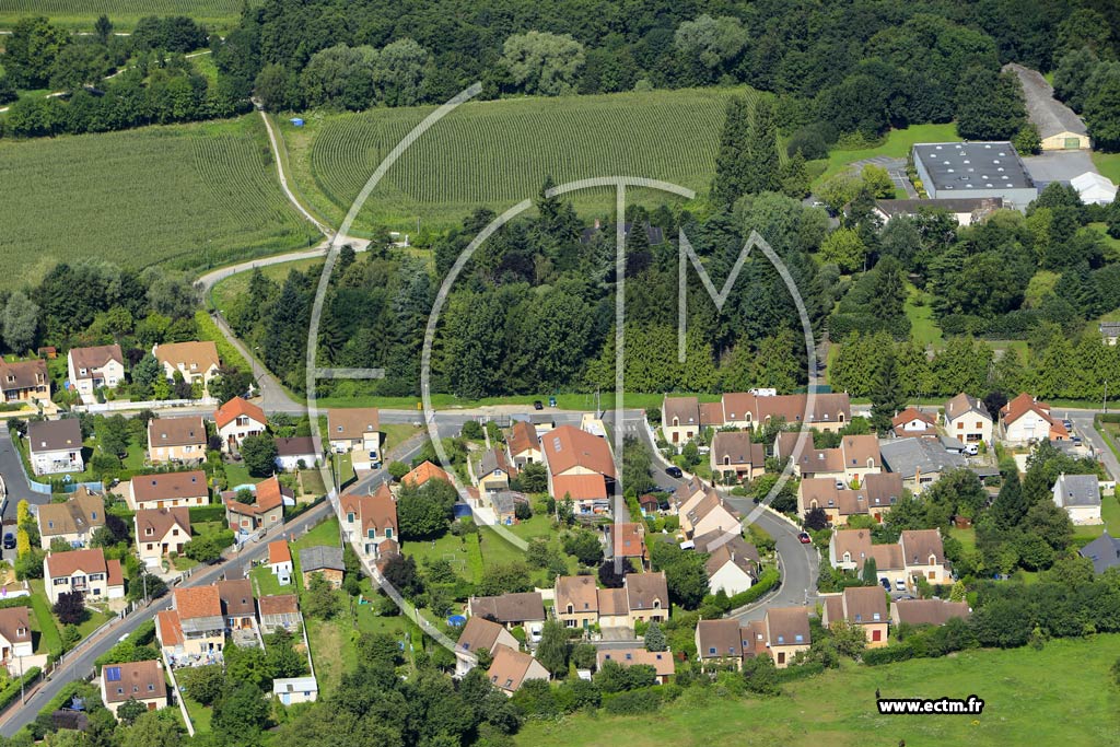 Photo arienne de Saint-Germain-ls-Arpajon (les Hauts Fourcons)
