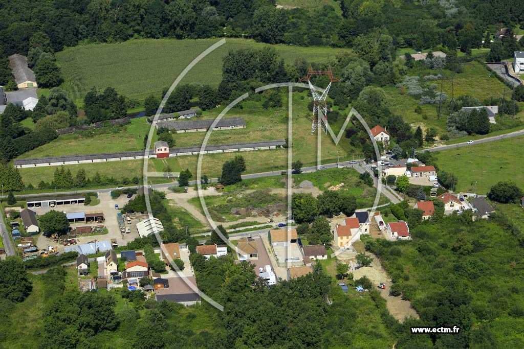 Photo arienne de Saint-Germain-ls-Arpajon (les Hauts Fourcons)