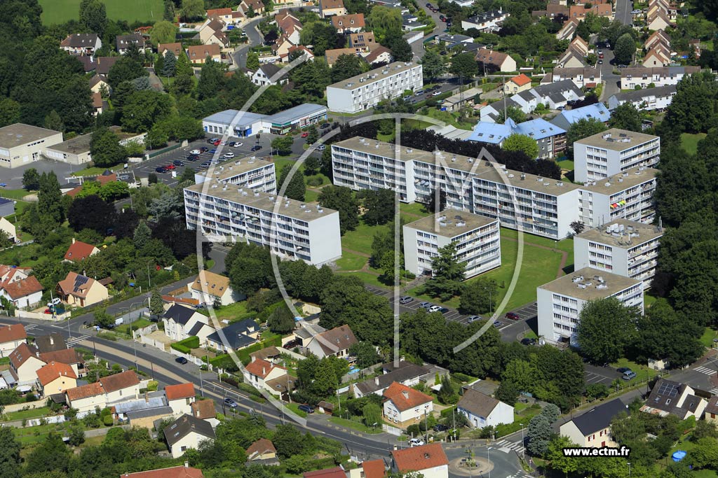 Photo arienne de Saint-Germain-ls-Arpajon (quartier d'Aulnay)