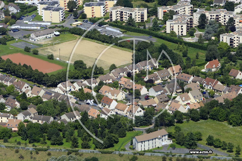 Photo arienne de Saint-Michel-sur-Orge (la Fontaine de l'Orme)