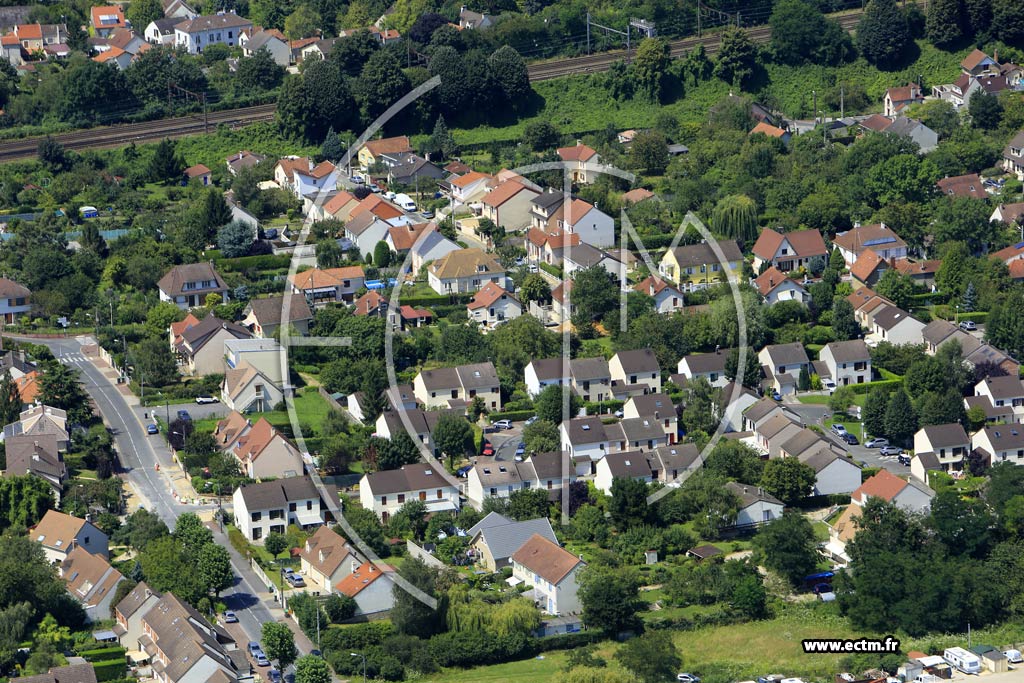 Photo arienne de Saint-Michel-sur-Orge (la Grande Borne)