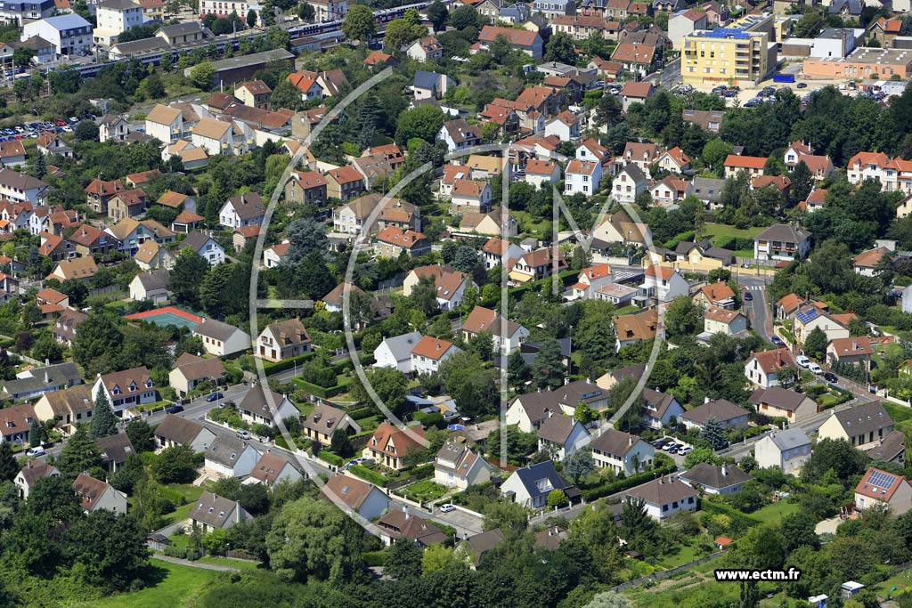 Photo arienne de Saint-Michel-sur-Orge (la Grande Borne)