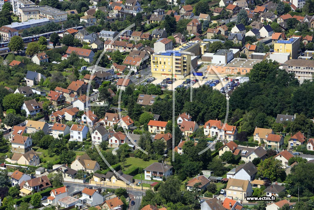Photo arienne de Saint-Michel-sur-Orge (la Grande Borne)