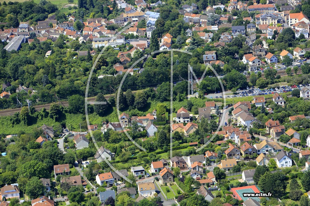 Photo arienne de Saint-Michel-sur-Orge (la Grande Borne)