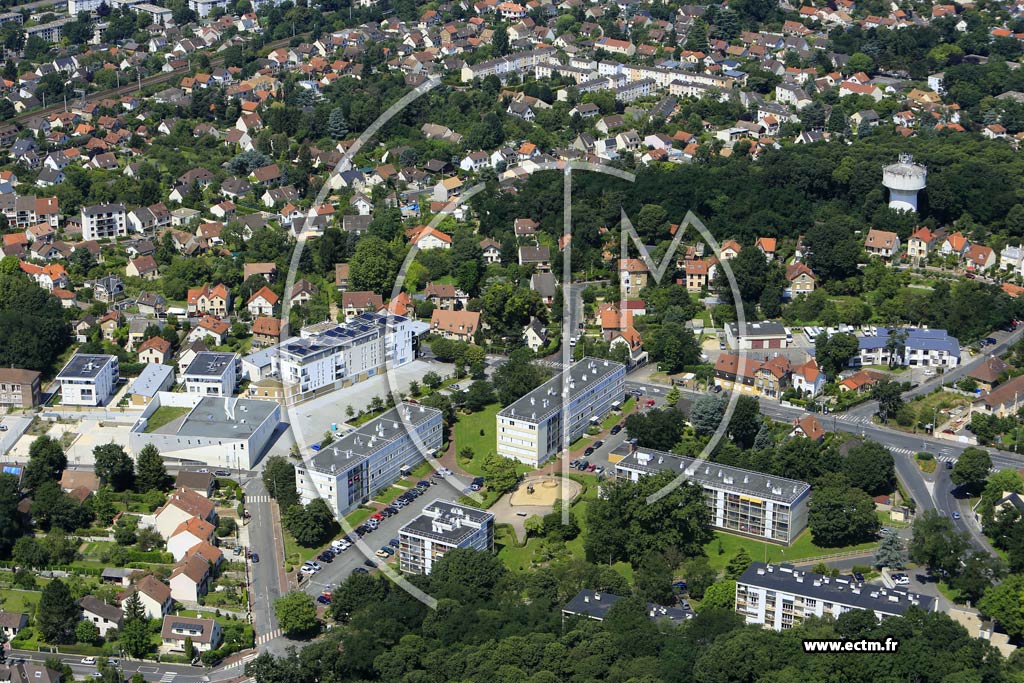 Photo arienne de Saint-Michel-sur-Orge (la Grande Borne)