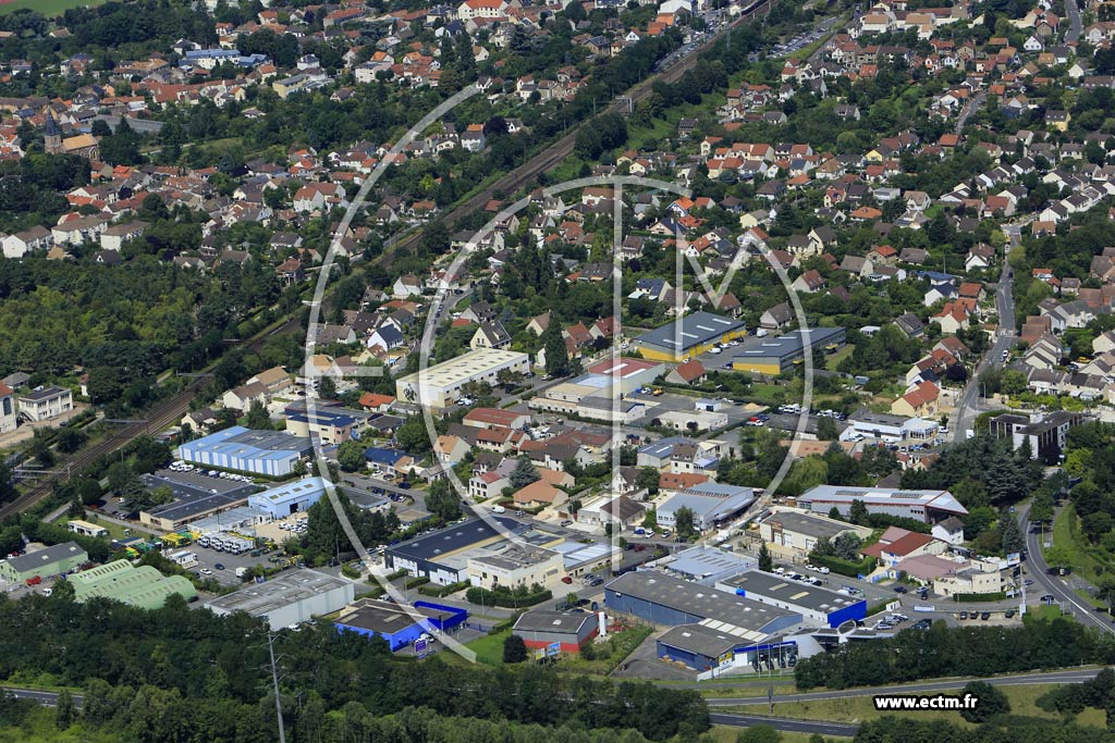 Photo arienne de Saint-Michel-sur-Orge (les Montatons)