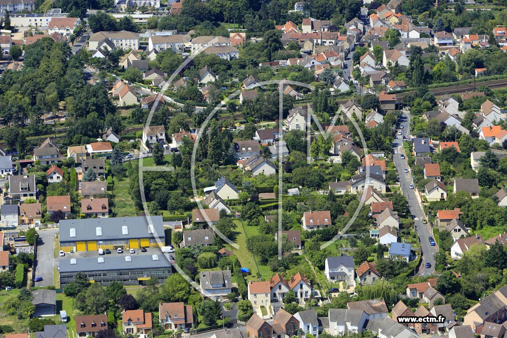 Photo arienne de Saint-Michel-sur-Orge (les Montatons)