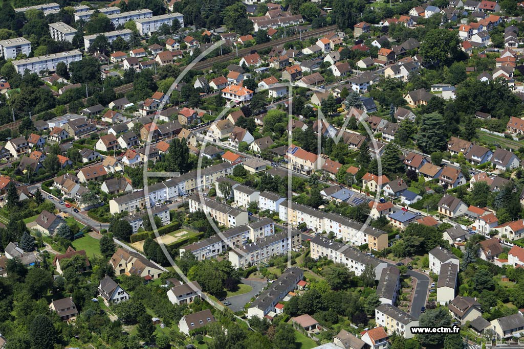 Photo arienne de Saint-Michel-sur-Orge (les Sables)