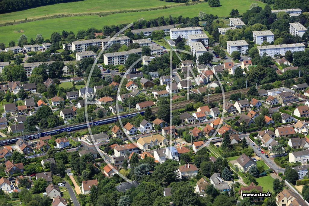 Photo arienne de Saint-Michel-sur-Orge (les Sables)