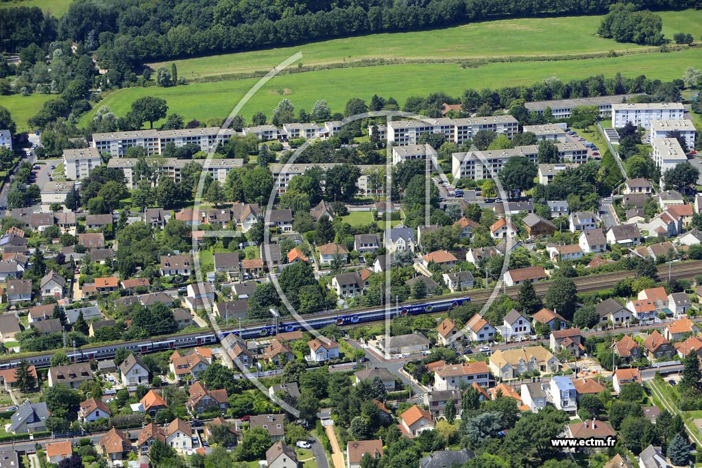 Photo arienne de Saint-Michel-sur-Orge (les Sables)
