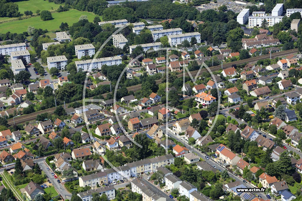 Photo arienne de Saint-Michel-sur-Orge (les Sables)