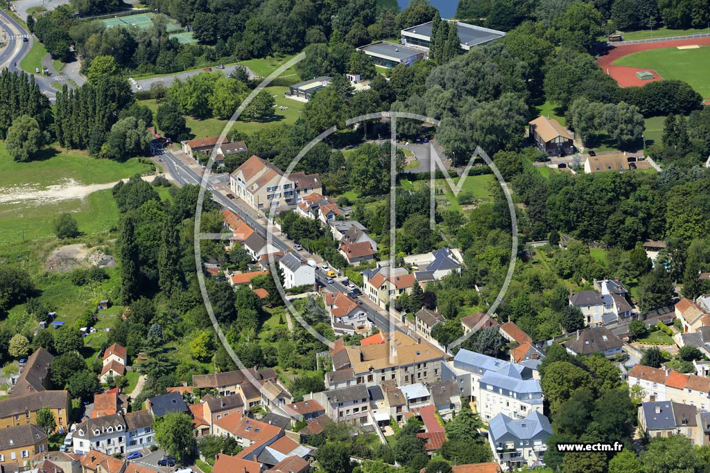 Photo arienne de Saint-Michel-sur-Orge (les Tifoines)