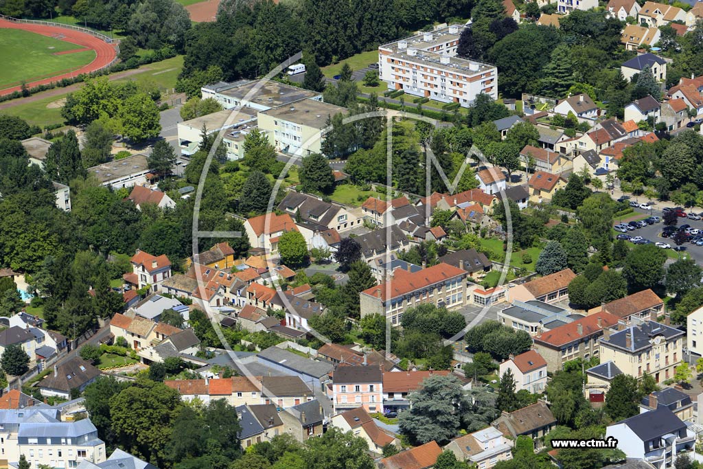 Photo arienne de Saint-Michel-sur-Orge (les Tifoines)