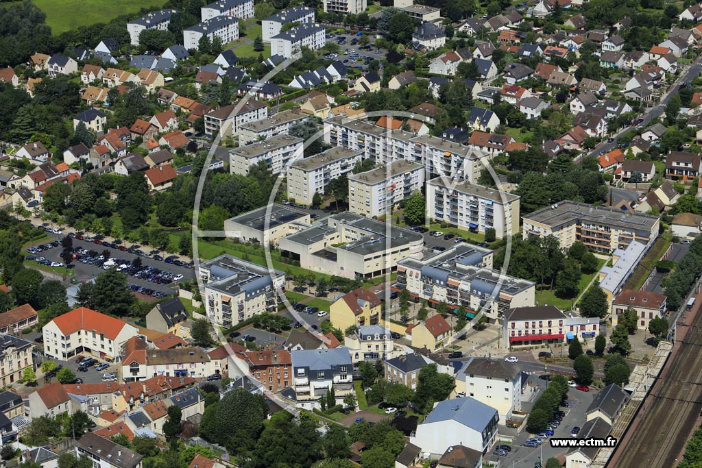 Photo arienne de Saint-Michel-sur-Orge (les Tifoines)