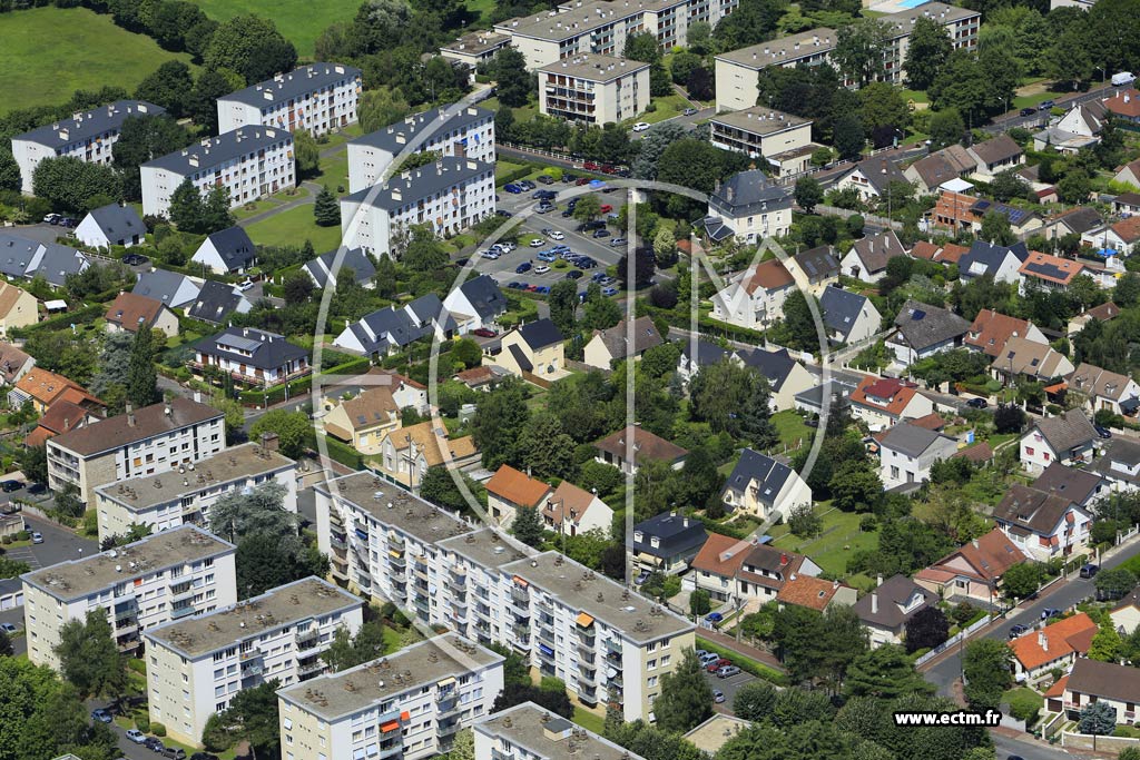 Photo arienne de Saint-Michel-sur-Orge (les Tifoines)