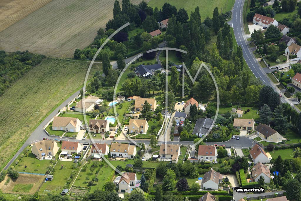 Photo arienne de Saint-Yon (Dampierre)