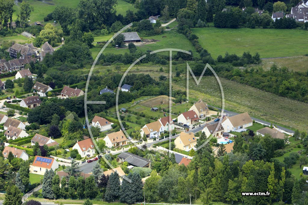 Photo arienne de Saint-Yon (Dampierre)