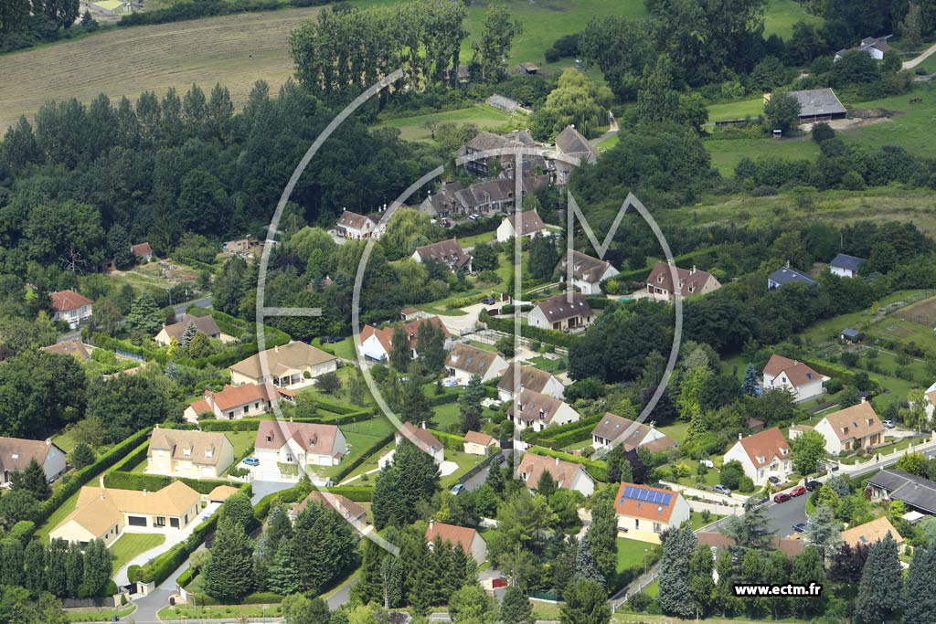 Photo arienne de Saint-Yon (Dampierre)