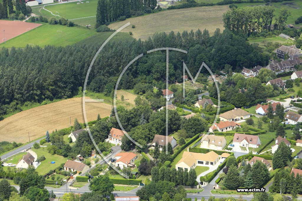 Photo arienne de Saint-Yon (Dampierre)