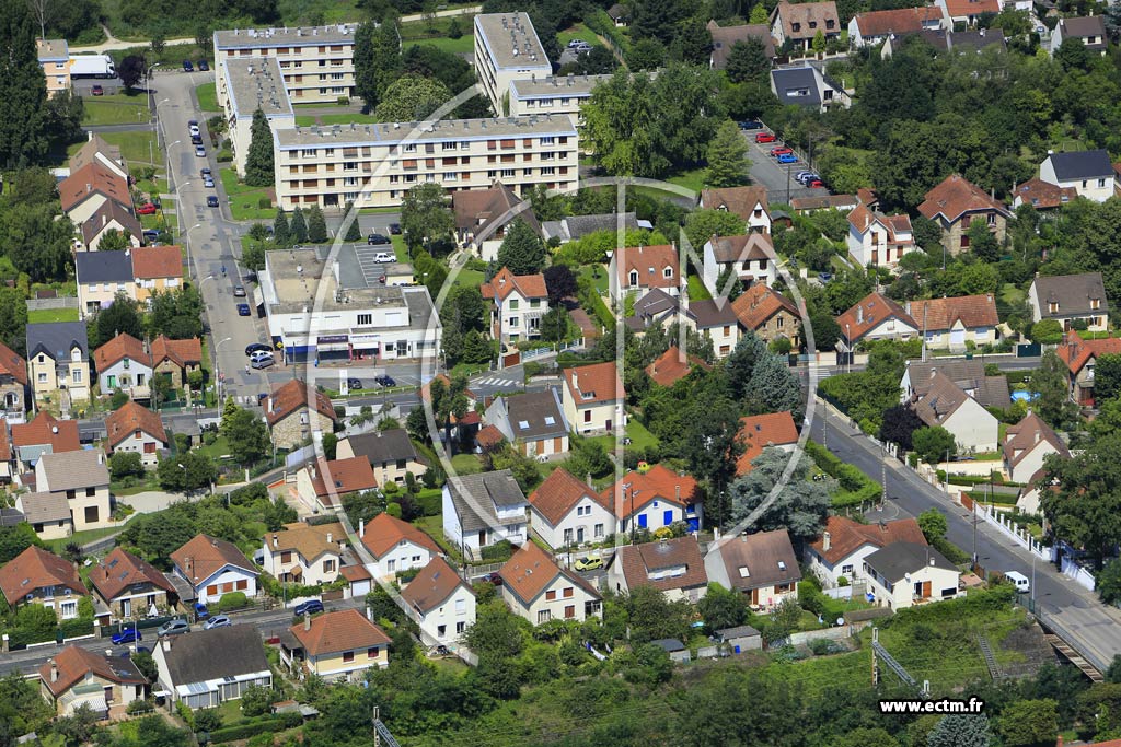 Photo arienne de Sainte-Genevive-des-Bois (le Perray)