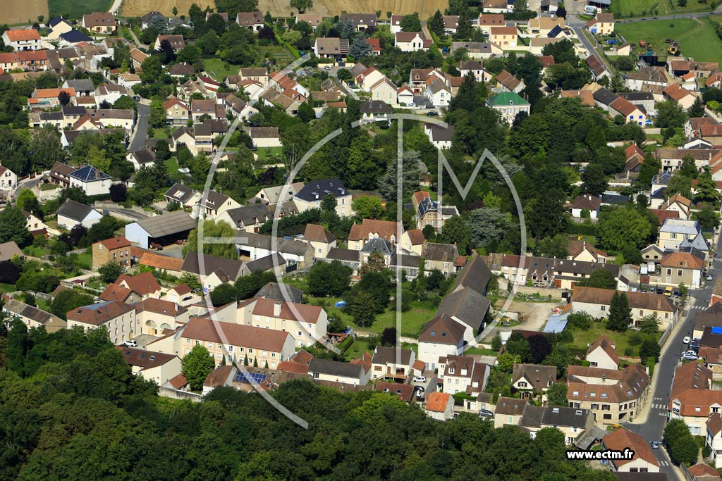 Photo arienne de Vert-le-Grand