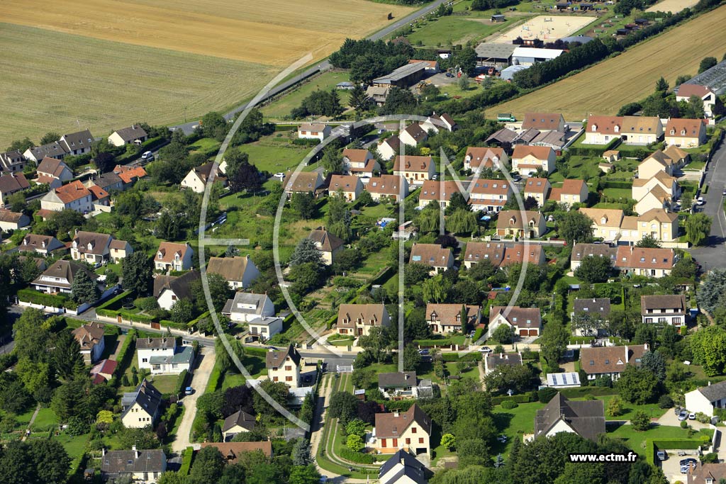 Photo arienne de Vert-le-Grand