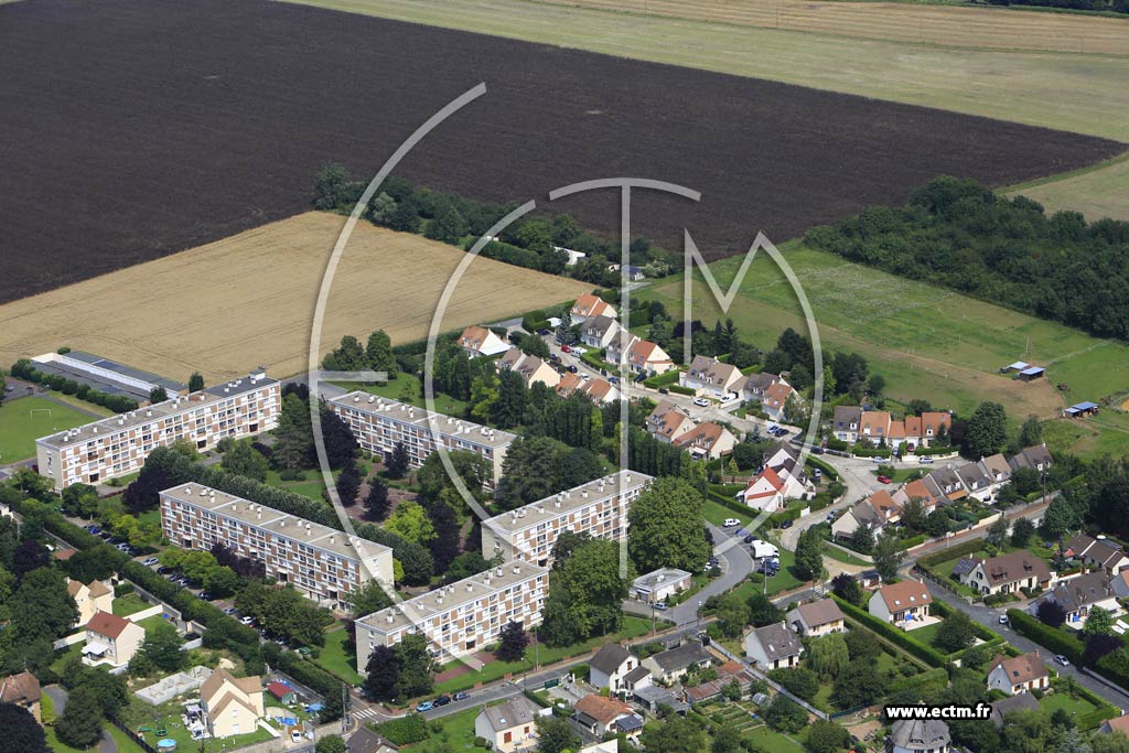 Photo arienne de Vert-le-Petit
