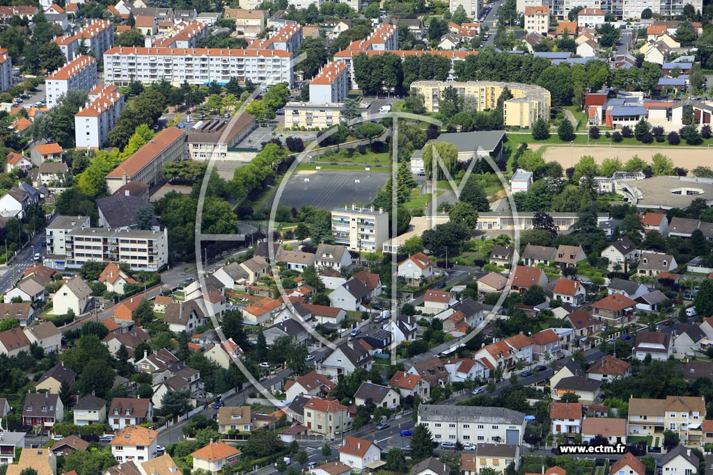 Photo arienne de Viry-Chtillon (la Fort)