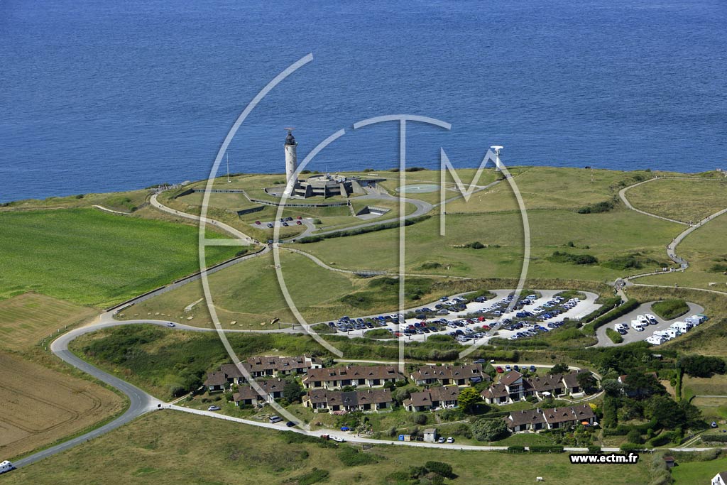 Photo arienne de Audinghen (le Gris Nez)