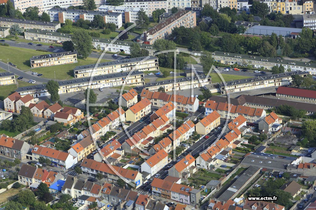 Photo arienne de Boulogne-sur-Mer (Beaurepaire)