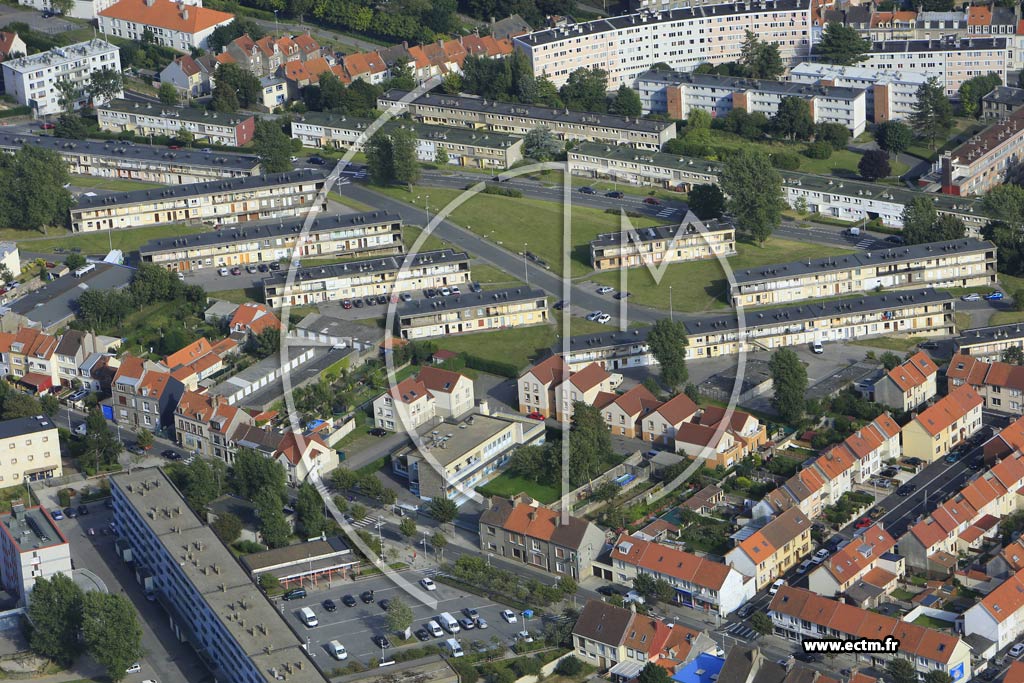 Photo arienne de Boulogne-sur-Mer (Beaurepaire)