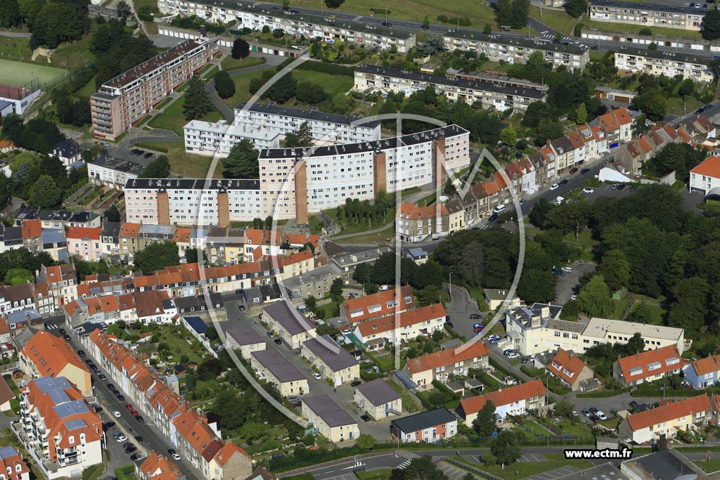 Photo arienne de Boulogne-sur-Mer (Beaurepaire)