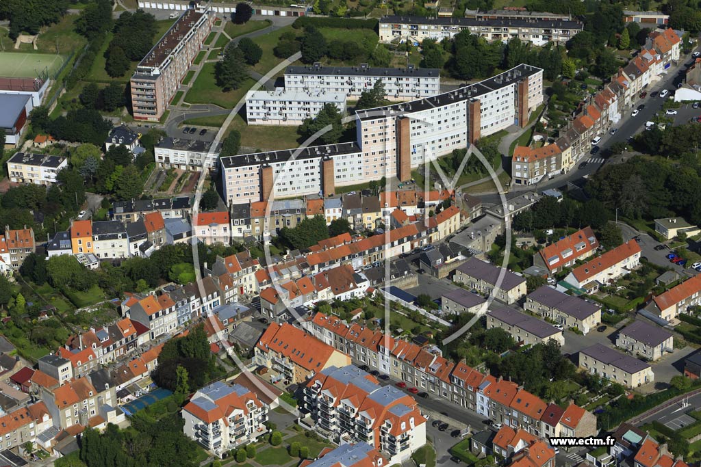 Photo arienne de Boulogne-sur-Mer (Beaurepaire)