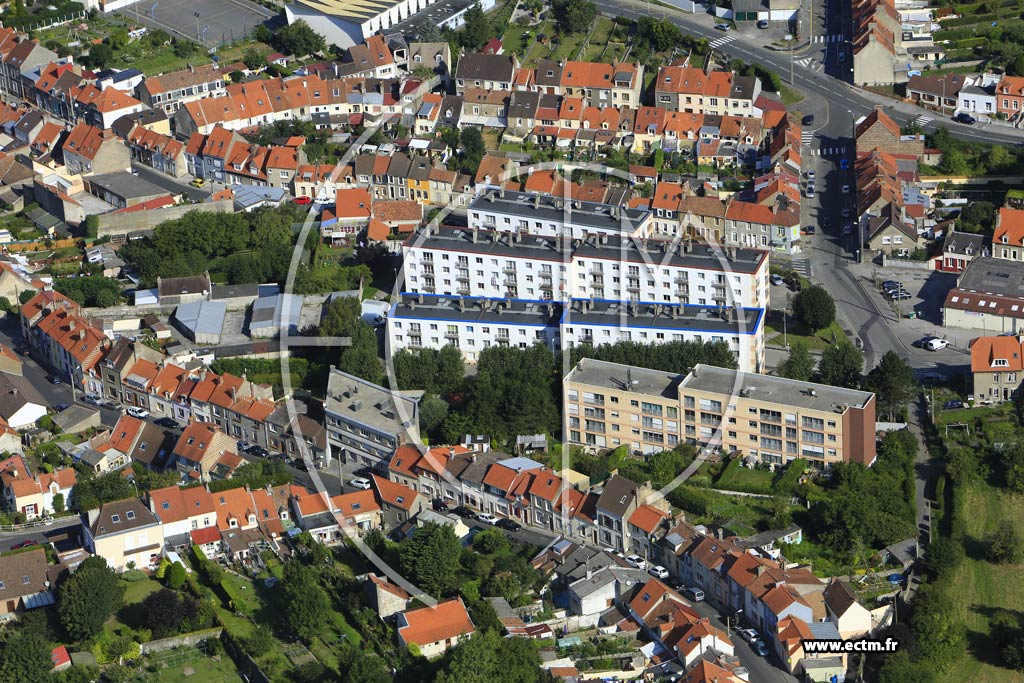 Photo arienne de Boulogne-sur-Mer (Brquerecque)