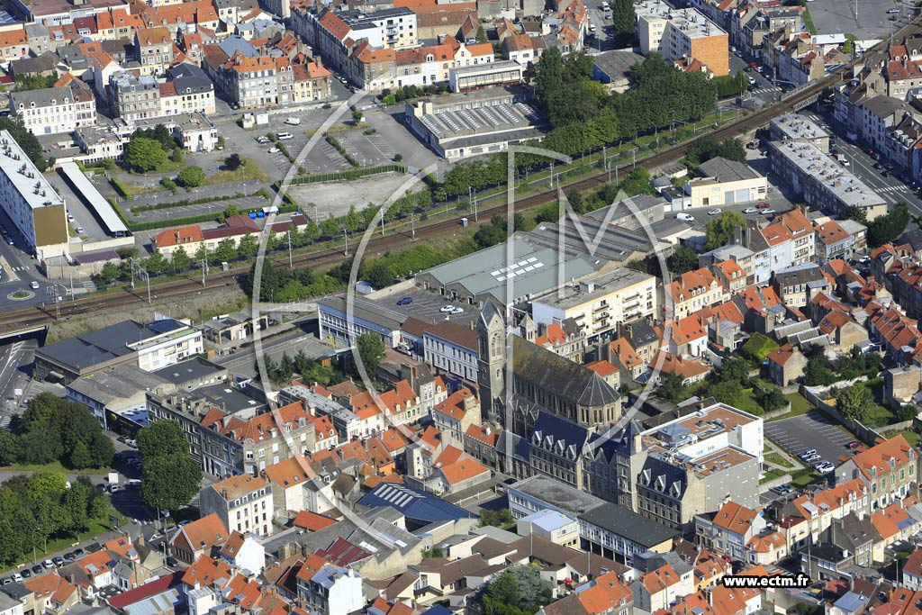Photo arienne de Boulogne-sur-Mer (Brquerecque)