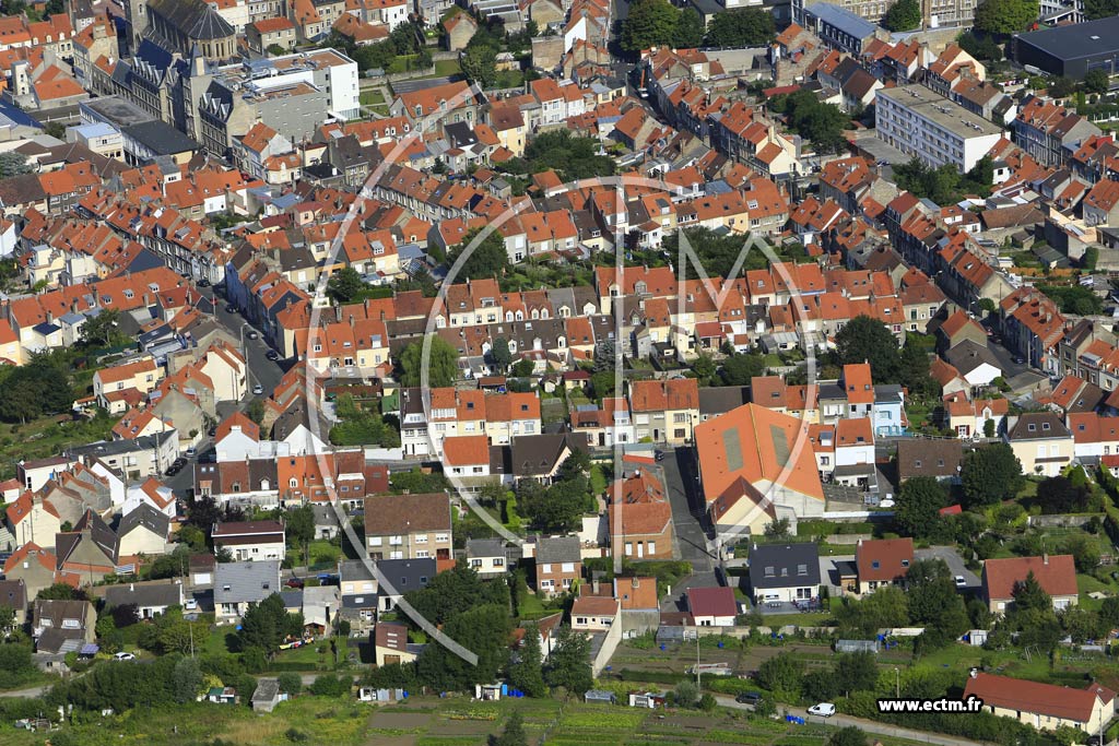 Photo arienne de Boulogne-sur-Mer (Brquerecque)