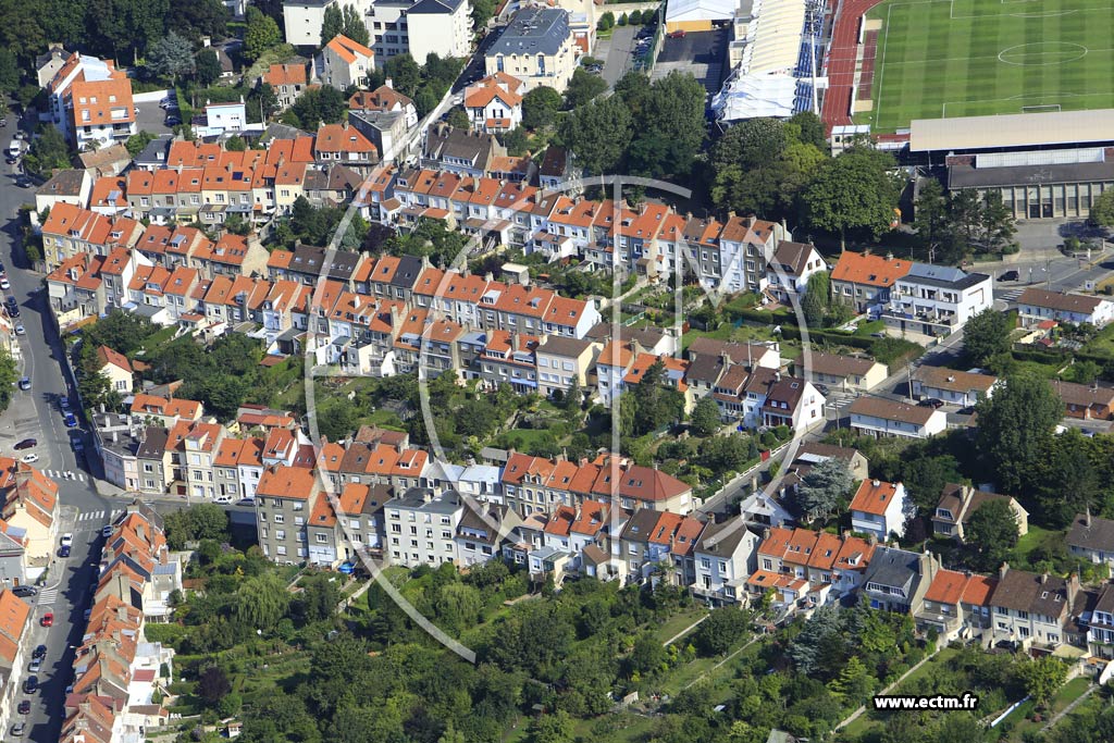 Photo arienne de Boulogne-sur-Mer (Brquerecque)