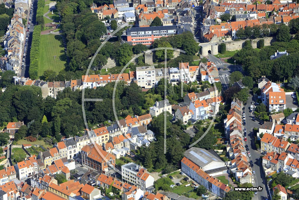Photo arienne de Boulogne-sur-Mer (Brquerecque)