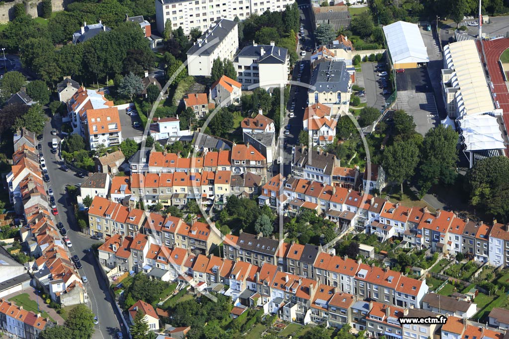 Photo arienne de Boulogne-sur-Mer (Centre-Ville)