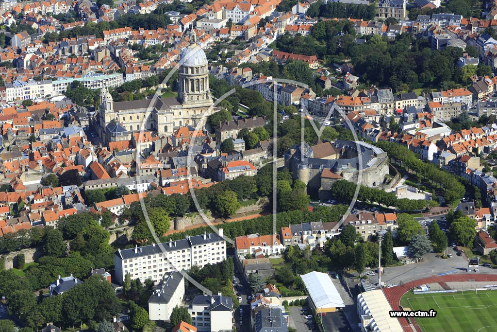 Photo arienne de Boulogne-sur-Mer (Centre-Ville)