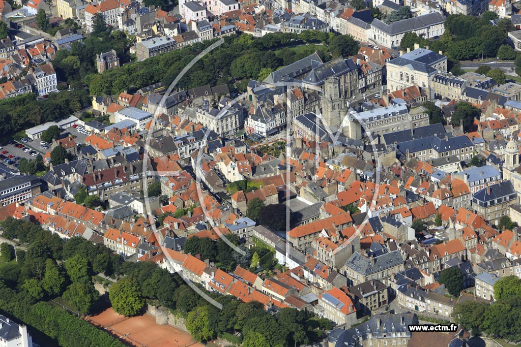 Photo arienne de Boulogne-sur-Mer (Centre-Ville)