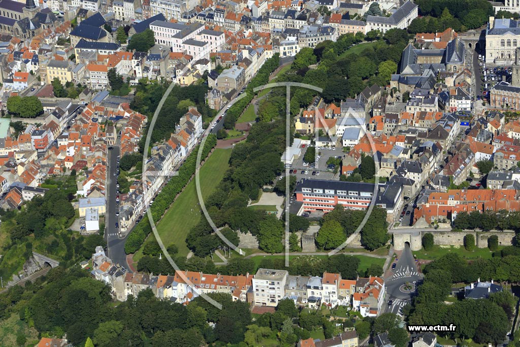 Photo arienne de Boulogne-sur-Mer (Centre-Ville)