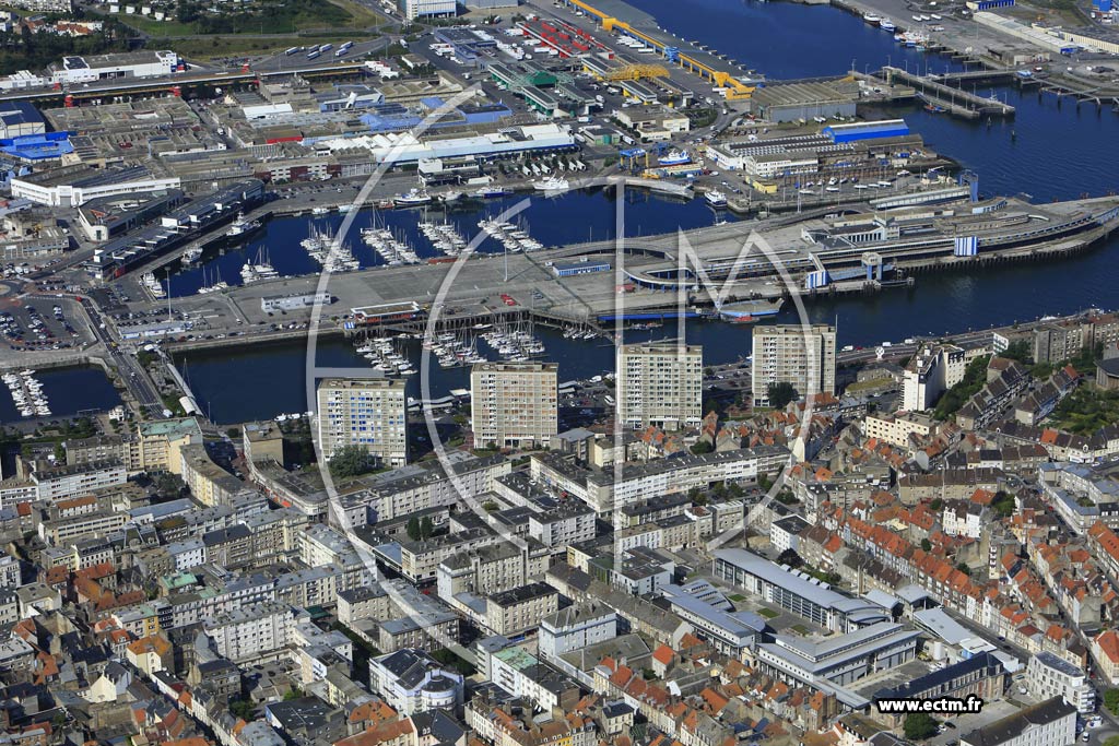 Photo arienne de Boulogne-sur-Mer (Centre-Ville)