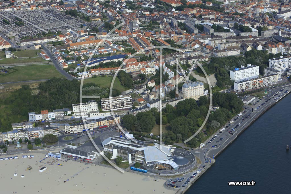 Photo arienne de Boulogne-sur-Mer (la Poudrire)