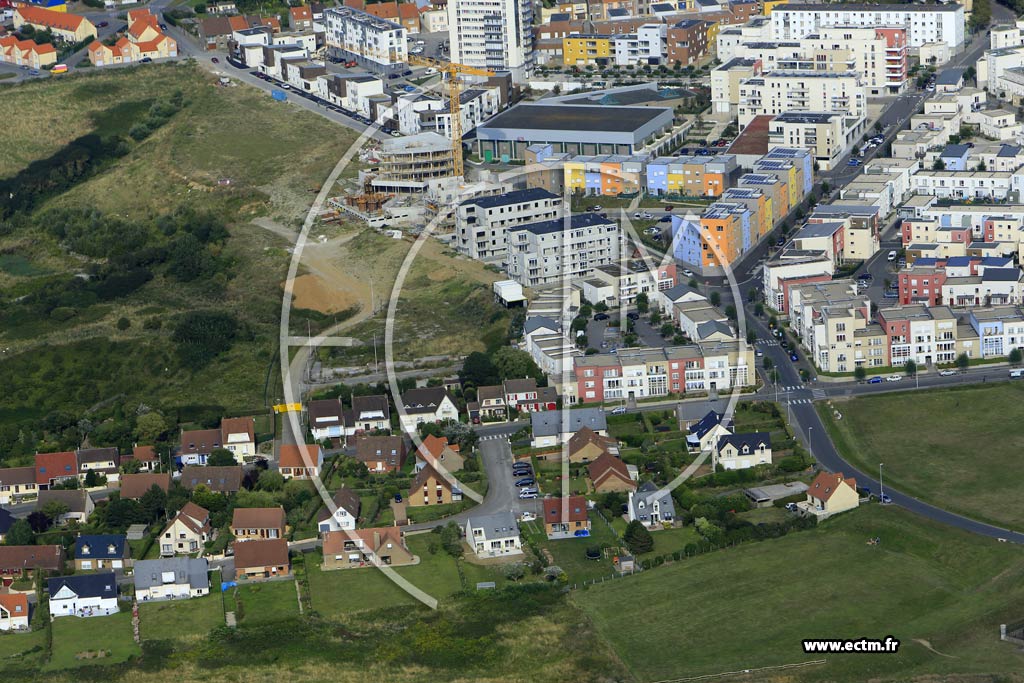 Photo arienne de Boulogne-sur-Mer (la Poudrire)